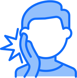 Tooth pain icon - Emergency dentist Mansfield
